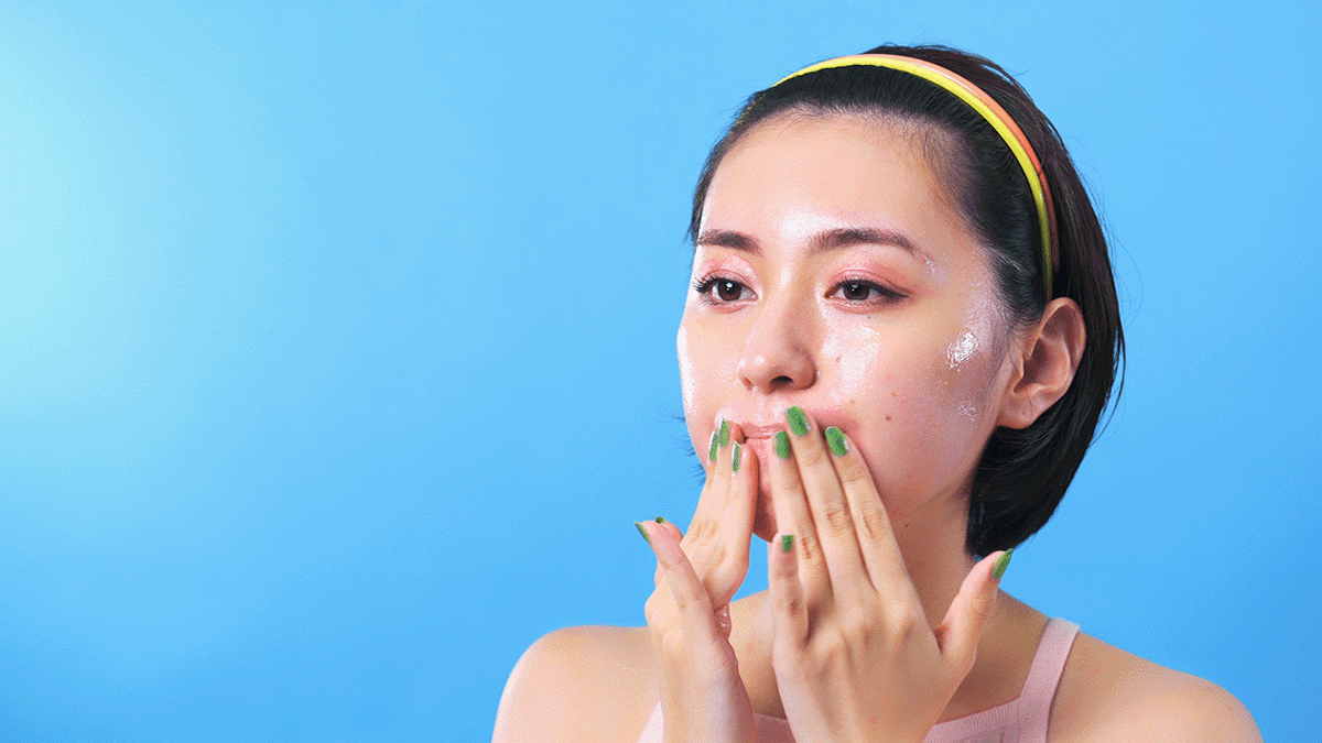 ルルルン クレンジング マイルドジェル ご使用イメージ