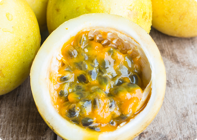 パッションフルーツエキス（整肌成分クダモノトケイソウ果実エキス）