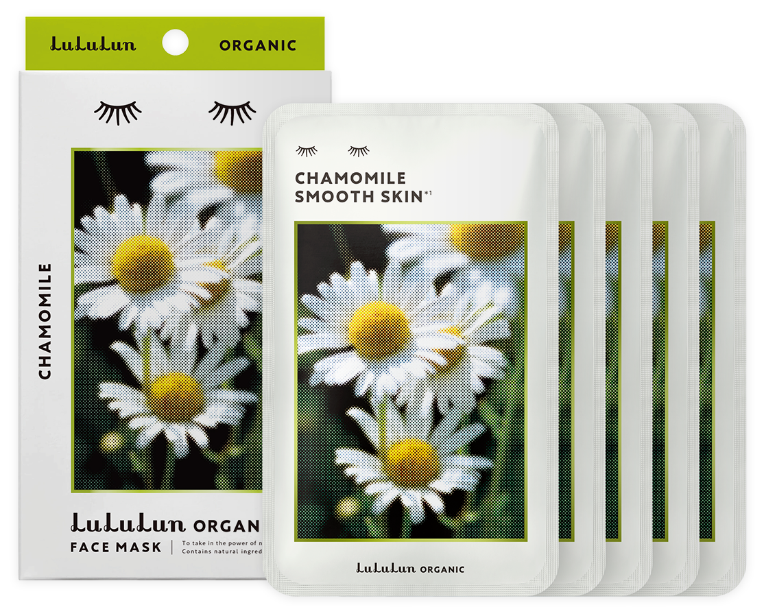 フェイスマスク　ルルルンオーガニック　カモミール