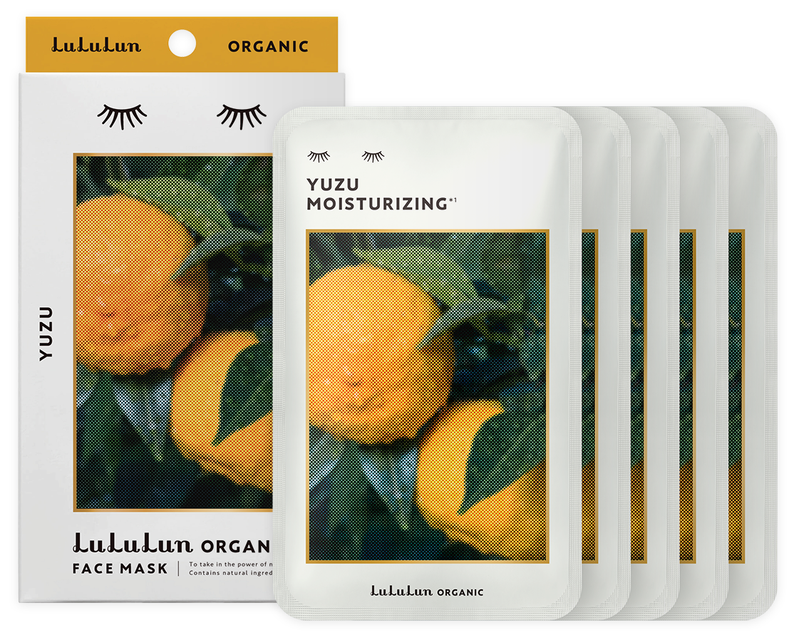 フェイスマスク　ルルルンオーガニック　ユズ