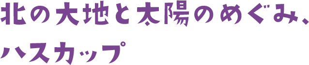 北の大地と太陽のめぐみ、ハスカップ